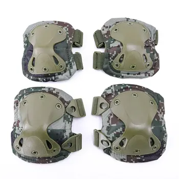 2020 New Army Tactical Paintball Airsoft Hunting Sports Military Protection knee pads & elbow pads set