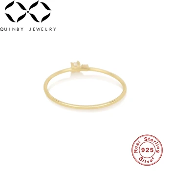 Quinby Real 925 Sterling Silver Rings for Women Vintage Fashion Gold Color Rings Fashion Femal Hot Sale Rings Jewelry anillos
Quinby Real 925 Sterling Silver Rings for Women Vintage Fashion Gold Color Rings Fashion Femal Hot Sale Rings Jewelry anillos