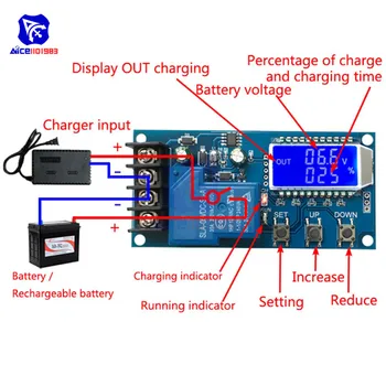 diymore XY-L30A NC Battery Charging Control Module Digital Full Power Off Overcharge Protection Switch 6-60 V with LCD Display
diymore XY-L30A NC Battery Charging Control Module Digital Full Power Off Overcharge Protection Switch 6-60 V with LCD Display