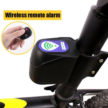 Anti-theft Bike Lock Alarm Cyclings Security Wireless Remote Control Vibration THJ99
Anti-theft Bike Lock Alarm Cyclings Security Wireless Remote Control Vibration THJ99