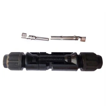 Waterproof Solar Panel Connectors M/F Female Cable Adapter Plug Supplies