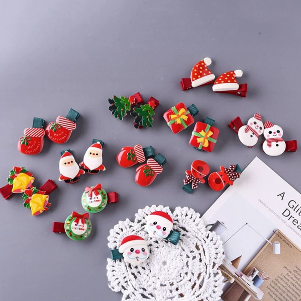 2Pcs New Girls Cute Christmas Cartoon Antlers Hair Clips Sweet Hair Ornament Headband Hairpin Fashion Hair Accessories Barrettes
2Pcs New Girls Cute Christmas Cartoon Antlers Hair Clips Sweet Hair Ornament Headband Hairpin Fashion Hair Accessories Barrettes