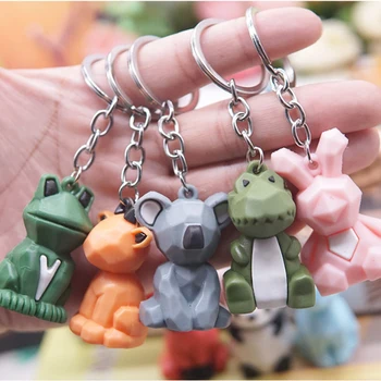 Cute Cartoon Rabbit Geometric Key chain Small Dinosaur Keychains Animal Key Ring Women Bag Charm Pendant Gifts For Girls Keyring
Cute Cartoon Rabbit Geometric Key chain Small Dinosaur Keychains Animal Key Ring Women Bag Charm Pendant Gifts For Girls Keyring
