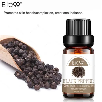Elite99 10ml Black Pepper Pure Essential Oils Aromatherapy Diffusers Essential Oils Relieve Stress Oil Help Sleep Home Air Care
Elite99 10ml Black Pepper Pure Essential Oils Aromatherapy Diffusers Essential Oils Relieve Stress Oil Help Sleep Home Air Care