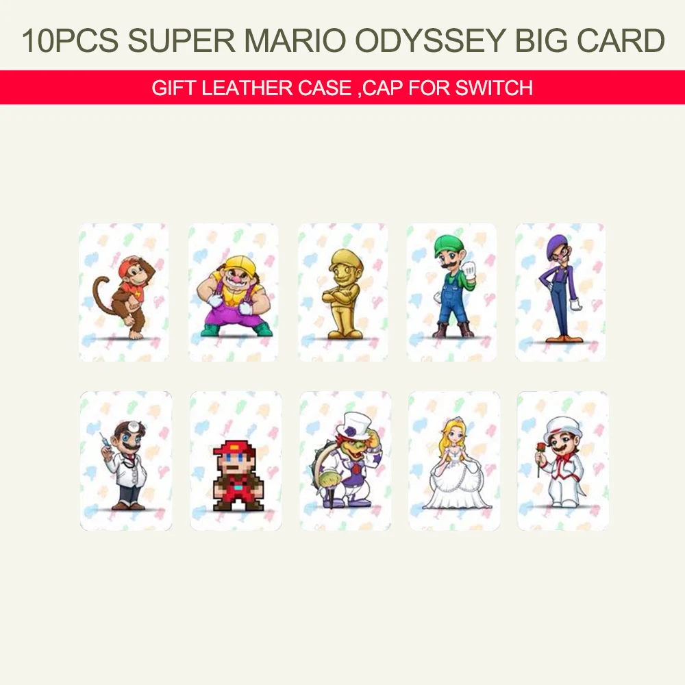 ModX for Mario Super Mario Odyssey Amiibo Card Zelda Breath of the Wild NFC Card for Nintendo Switch Animal Crossing Amiibo Card
ModX for Mario Super Mario Odyssey Amiibo Card Zelda Breath of the Wild NFC Card for Nintendo Switch Animal Crossing Amiibo Card