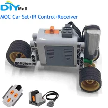 Blocks Technical Parts MOC Car Set AA Battery Case 8881 M Motor IR Remote Control Receiver for legoeds Power Functions
Blocks Technical Parts MOC Car Set AA Battery Case 8881 M Motor IR Remote Control Receiver for legoeds Power Functions