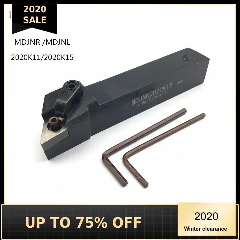 1 piece MDJNR2020K11 MDJNL2020K11 MDJNR2020K15 blade angle 93 CNC lathe tool holder
1 piece MDJNR2020K11 MDJNL2020K11 MDJNR2020K15 blade angle 93 CNC lathe tool holder