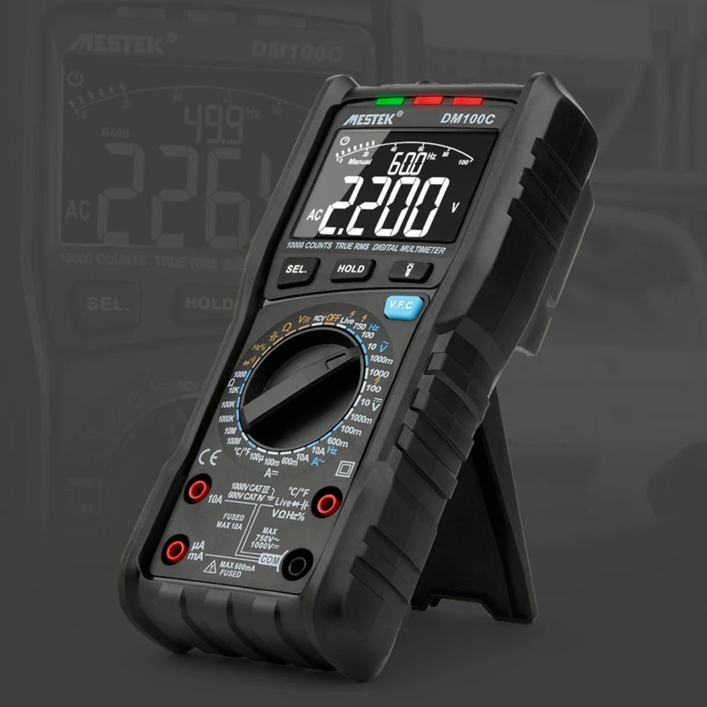 Mini Digital Multimeter True RMS ESR Meter Multi Meter Capacitor NCV Live Line Tester V F C Variable Frequency Voltage Tester
Mini Digital Multimeter True RMS ESR Meter Multi Meter Capacitor NCV Live Line Tester V F C Variable Frequency Voltage Tester