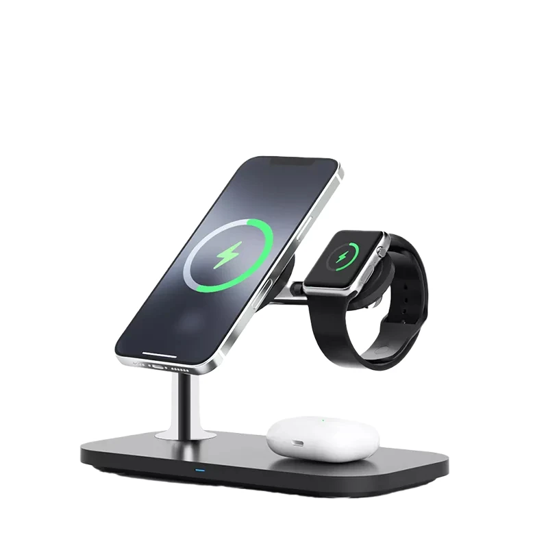 3in1 Wireless Charger Phone Holder for IPhone13 12 Apple Watch 7 6 5 Airpods3 2 Pro Max 15W Fast Magnetic Charging
3in1 Wireless Charger Phone Holder for IPhone13 12 Apple Watch 7 6 5 Airpods3 2 Pro Max 15W Fast Magnetic Charging