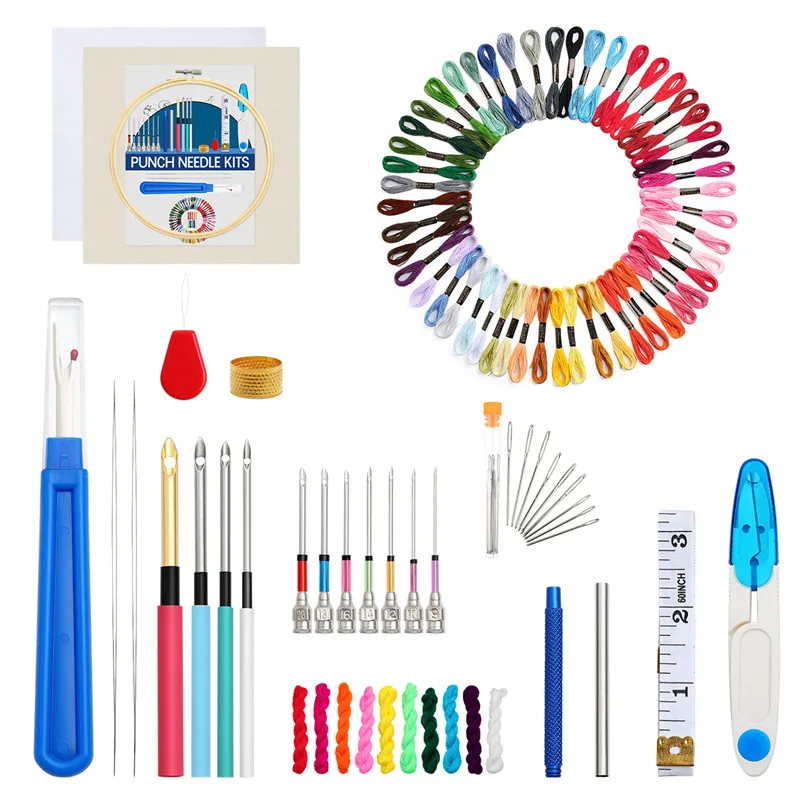 Magic Embroidery Pen Punch Needle Kit Craft Cross Stitch Threads Embroidery Hoop DIY Sewing Accessory Tools Kit for Beginners
Magic Embroidery Pen Punch Needle Kit Craft Cross Stitch Threads Embroidery Hoop DIY Sewing Accessory Tools Kit for Beginners