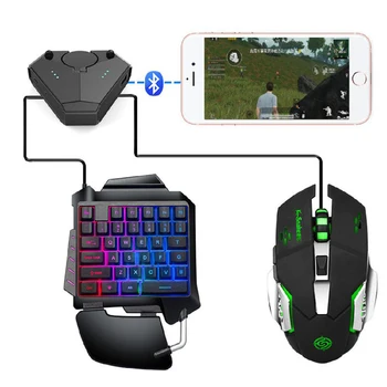 New HOt Bluetooth Converter Controller Gamepad Pubg Mobile Controller Mobile Gaming Keyboard Mouse Converter For IOS iPad to PC
New HOt Bluetooth Converter Controller Gamepad Pubg Mobile Controller Mobile Gaming Keyboard Mouse Converter For IOS iPad to PC