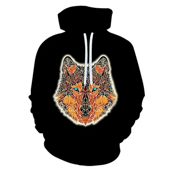 New fashion trend hoodie 3D animal Wolf hoodie print hoodies Men casual sportswear Harajuku pullover sleeve pocket sweatshirt
New fashion trend hoodie 3D animal Wolf hoodie print hoodies Men casual sportswear Harajuku pullover sleeve pocket sweatshirt