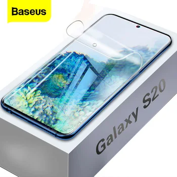 Baseus 0.15mm Screen Protector For Samsung Galaxy S20 Ultra Full Cover Hydrogel Film For Samsung S20+ S20 Soft Protective Film 
Baseus 0.15mm Screen Protector For Samsung Galaxy S20 Ultra Full Cover Hydrogel Film For Samsung S20+ S20 Soft Protective Film