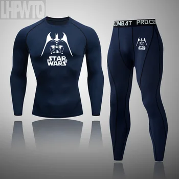 Top quality Star wars thermal underwear men underwear sets compression sweat quick drying thermal underwear men clothing 
Top quality Star wars thermal underwear men underwear sets compression sweat quick drying thermal underwear men clothing