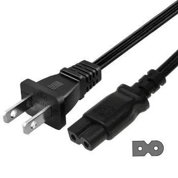 2 Prong Polarized-Power-Cord for Vizio-LED-TV Smart-HDTV E-M-Series and Others 2 Slot Adapter-AC-Wall-Cable: IEC-60320 IEC320 C7
2 Prong Polarized-Power-Cord for Vizio-LED-TV Smart-HDTV E-M-Series and Others 2 Slot Adapter-AC-Wall-Cable: IEC-60320 IEC320 C7