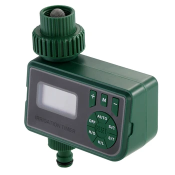 Irrigation Timer One-Output Programmable Automatic Hose Faucet Timer With Manual Control Watering Device Irrigation Tools
Irrigation Timer One-Output Programmable Automatic Hose Faucet Timer With Manual Control Watering Device Irrigation Tools