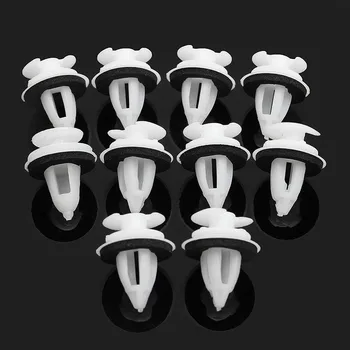 50PCS/SET Car Clip Fastener SUV Bumper Fender Retainer Push White Plastic Clips Fasteners 3 Mm Car Interior Accessories
50PCS/SET Car Clip Fastener SUV Bumper Fender Retainer Push White Plastic Clips Fasteners 3 Mm Car Interior Accessories