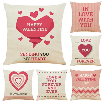 Hot Sale 6 Pack Romantic Valentine's Day Pillowcase Car Pillow Sofa Cushion Valentine's Day Pillowcase
Hot Sale 6 Pack Romantic Valentine's Day Pillowcase Car Pillow Sofa Cushion Valentine's Day Pillowcase