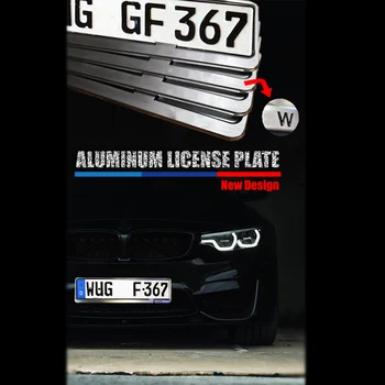 54cm EU/German/Russia Aluminum Alloy License Number Frame Plate Cover for M3 M5 F10 E60 Z4 X5M F30 X3 X4 X5 No Rusty New Design
54cm EU/German/Russia Aluminum Alloy License Number Frame Plate Cover for M3 M5 F10 E60 Z4 X5M F30 X3 X4 X5 No Rusty New Design