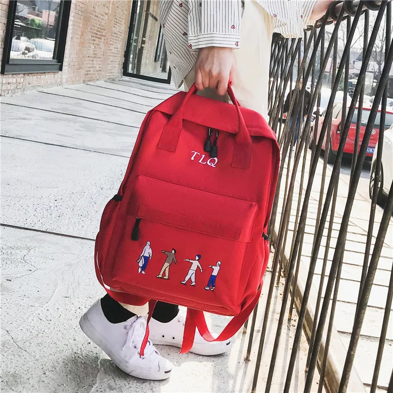 Fashion Handbag Oxford Cloth Backpack Japanese Korean New Style Backpack College Style Middle School Students School Bag
Fashion Handbag Oxford Cloth Backpack Japanese Korean New Style Backpack College Style Middle School Students School Bag