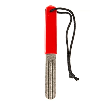 New Arrival Fishhook Sharpener Single Double Groove Diamond File With Handle Fishing Hook Sharpening Tool Accessory 
New Arrival Fishhook Sharpener Single Double Groove Diamond File With Handle Fishing Hook Sharpening Tool Accessory