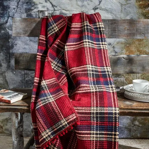 Aksu Cozy Life Scotch Tassels Blanket Plaid Red Navy Blue Double Personality
Aksu Cozy Life Scotch Tassels Blanket Plaid Red Navy Blue Double Personality