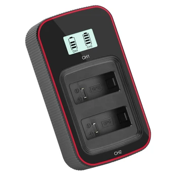 For Go Pro Hero 9 Black dual double Channel Battery charger LCD display Type C Charging Cable For go pro 9 Accessories
For Go Pro Hero 9 Black dual double Channel Battery charger LCD display Type C Charging Cable For go pro 9 Accessories