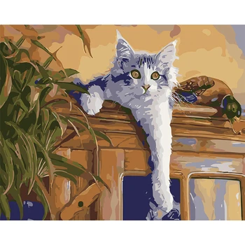 The cat on the dresser.Hand Made Paint High Quality Canvas Beautiful Painting By Numbers Surprise Gift Great Accomplishment
The cat on the dresser.Hand Made Paint High Quality Canvas Beautiful Painting By Numbers Surprise Gift Great Accomplishment