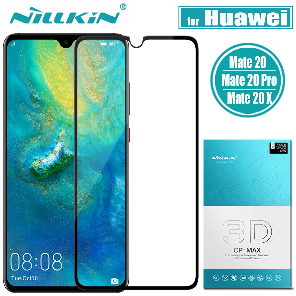 Nillkin Glass on Huawei Mate 20 Pro Screen Protector 3D Full Coverage Safety Protective Glass for Huawei Mate 20 X Tempered
Nillkin Glass on Huawei Mate 20 Pro Screen Protector 3D Full Coverage Safety Protective Glass for Huawei Mate 20 X Tempered