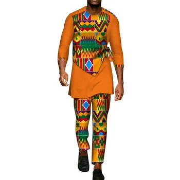 Dashiki Man Print Long Shirt with Trousers Men African Clothes Long Sleeve Shirt and Pants Set African Pants Set WYN94
Dashiki Man Print Long Shirt with Trousers Men African Clothes Long Sleeve Shirt and Pants Set African Pants Set WYN94