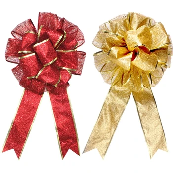 Christmas Tree Bow Topper Gift Bow Tree Topper Bow Indoor Outdoor Handmade Decoration for Wreaths Tree Toppers
Christmas Tree Bow Topper Gift Bow Tree Topper Bow Indoor Outdoor Handmade Decoration for Wreaths Tree Toppers