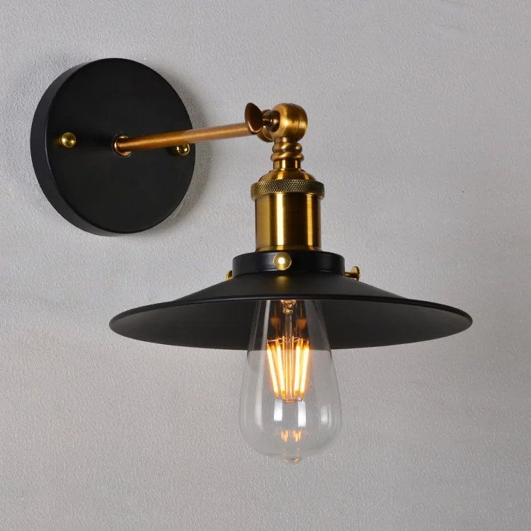 Simple Cool Front Wall Lamp Industrial Retro Creative UFO Corridor Hallway Bedside Small Wall Lamp with a Generation of Fat
Simple Cool Front Wall Lamp Industrial Retro Creative UFO Corridor Hallway Bedside Small Wall Lamp with a Generation of Fat