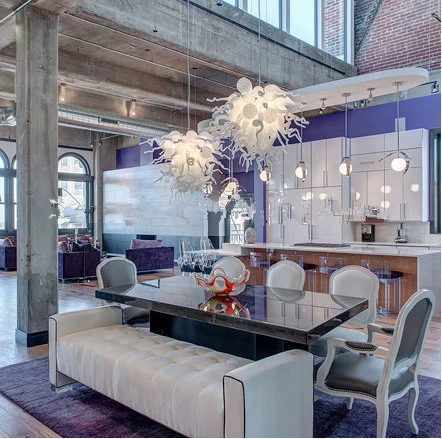 New Hand Blown Glass Cafe Chandelier Light Hotel Application and Energy Saving Light Source
New Hand Blown Glass Cafe Chandelier Light Hotel Application and Energy Saving Light Source