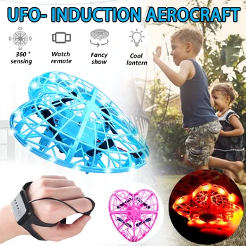 Mini Drone Newest Single Hand Watch RC Drone Led Light Gesture Sensing UFO HD Camera Drone Aircraft Quadcopter Toy For Kids
Mini Drone Newest Single Hand Watch RC Drone Led Light Gesture Sensing UFO HD Camera Drone Aircraft Quadcopter Toy For Kids