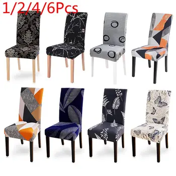 1/2/4/6Pcs Printed Chair Cover Elastic Seat Chair Covers Stretch Banquet Hotel Dining Room Removable Washable Arm Office Cover 
1/2/4/6Pcs Printed Chair Cover Elastic Seat Chair Covers Stretch Banquet Hotel Dining Room Removable Washable Arm Office Cover