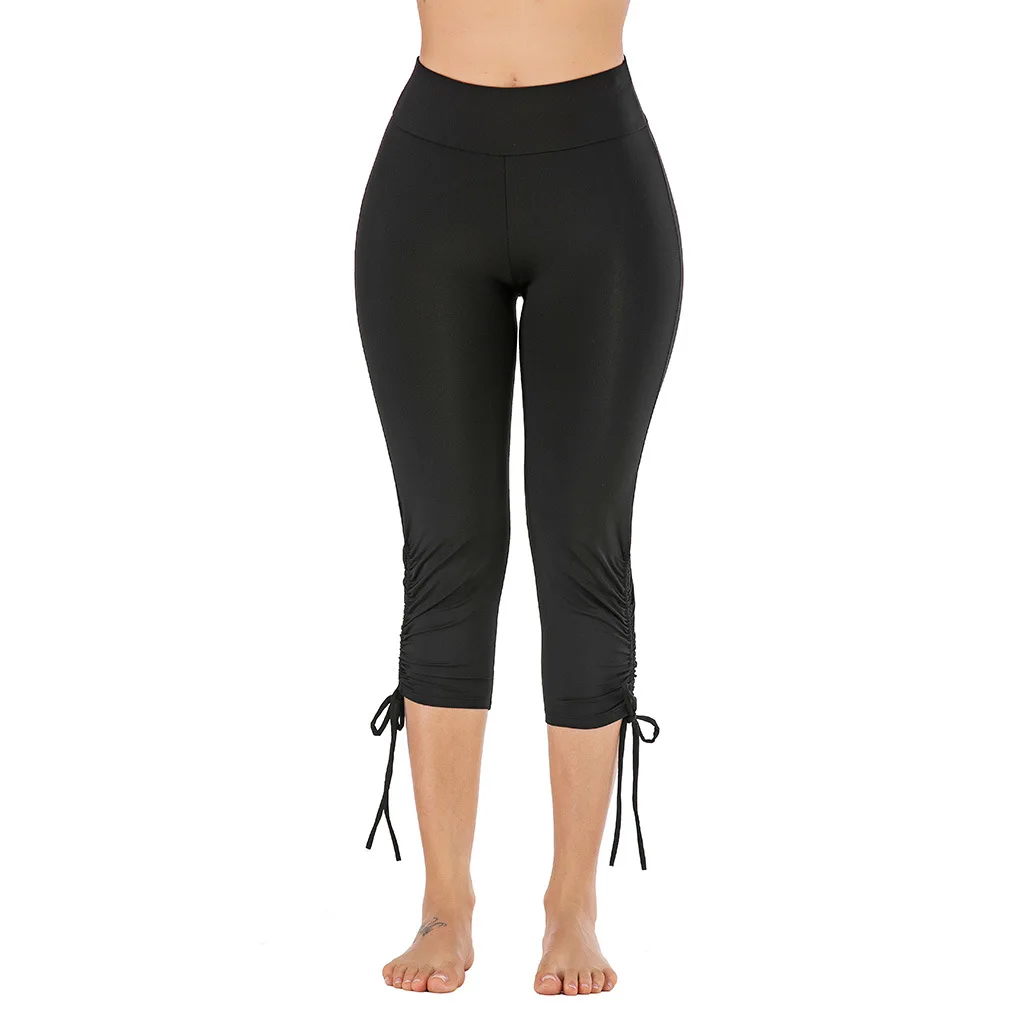 Adjustable Side Drawstring 3/4 Yoga Leggings High Elastic High Waist Solid Color Calf Length Running Pant Plus Size Sport Tights
Adjustable Side Drawstring 3/4 Yoga Leggings High Elastic High Waist Solid Color Calf Length Running Pant Plus Size Sport Tights