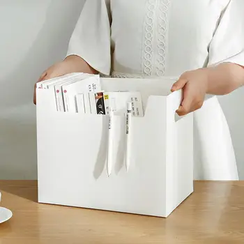 Office Home Desk Storage Box Pencil Holder Stationery Sundries Books Organizer Solid Color Finishing Box
Office Home Desk Storage Box Pencil Holder Stationery Sundries Books Organizer Solid Color Finishing Box