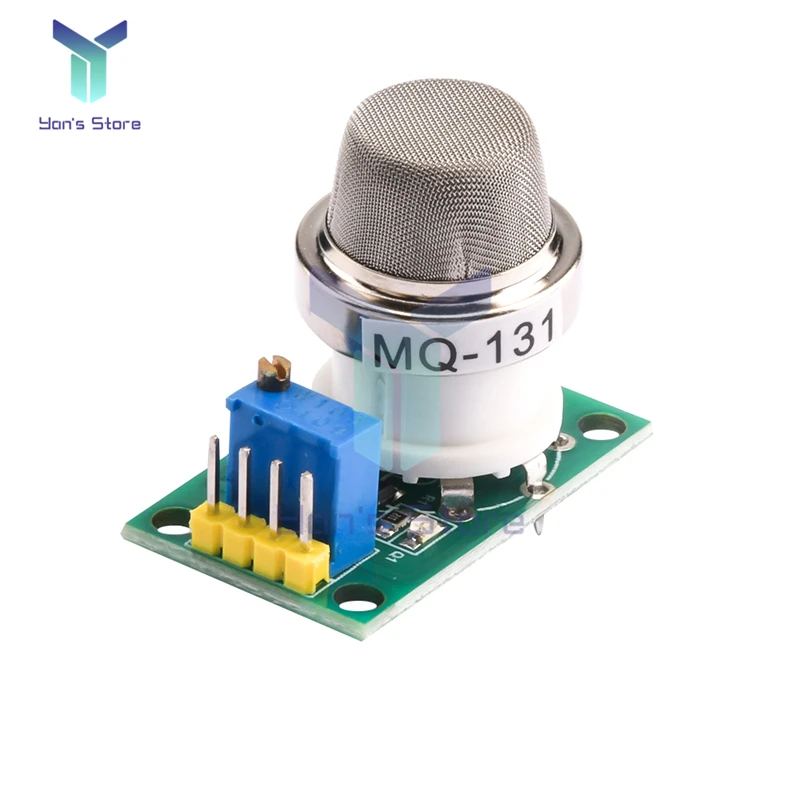 

MQ131 Ozone Sensor High Concentration 10-1000PPM Gas Sensor Module Analog TTL Level Output for Household Electricity Accessories