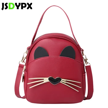 Mini Cute Cat Backpack Women PU Leather Shoulder Bag For Teenage Girls Kids Fashion New Small Female Ladies School Backpack
Mini Cute Cat Backpack Women PU Leather Shoulder Bag For Teenage Girls Kids Fashion New Small Female Ladies School Backpack