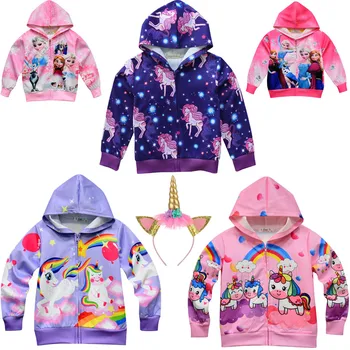 Unicorn Hoodies Kids Sweatshirts Fashion Anna Elsa Hooded T Shirt for Kids Baby Toddler Girls Coat Kids Casual Tees Sportswear
Unicorn Hoodies Kids Sweatshirts Fashion Anna Elsa Hooded T Shirt for Kids Baby Toddler Girls Coat Kids Casual Tees Sportswear