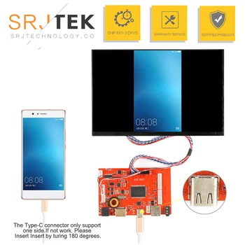 SRJTEK 10.1" TYPE-C Driver Board Raspberry Pi LCD Display 1280*800 Monitor Remote Driver Control Board 2AV HDMI USB Replacement
SRJTEK 10.1" TYPE-C Driver Board Raspberry Pi LCD Display 1280*800 Monitor Remote Driver Control Board 2AV HDMI USB Replacement
