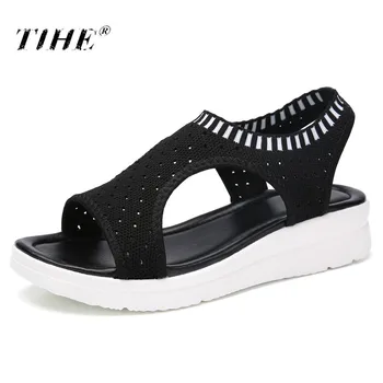 Women Sandals 2020 Summer New Female Shoes Woman Wedge Comfortable Sandals Ladies Slip-on Flat Women Beach Sandalias Plus Size45
Women Sandals 2020 Summer New Female Shoes Woman Wedge Comfortable Sandals Ladies Slip-on Flat Women Beach Sandalias Plus Size45