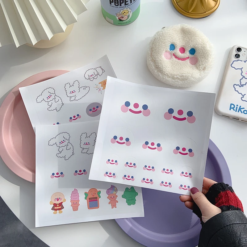 Kawaii Puppy Smile Face Seal Stickers Waterproof Translucent Student Cup Mobile Phone Hand Account Decorative Sticker Stationery
Kawaii Puppy Smile Face Seal Stickers Waterproof Translucent Student Cup Mobile Phone Hand Account Decorative Sticker Stationery