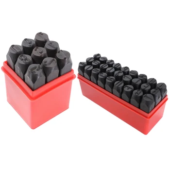 2 Set Stamps Set Punch Steel Metal Tool Case Craft 3Mm , Numbers & Letters Alphabet
2 Set Stamps Set Punch Steel Metal Tool Case Craft 3Mm , Numbers & Letters Alphabet