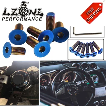 FREE SHIPPING - 6PC/LOTS Burnt Titanium Steering Wheel Bolts Fit a lot of steering wheel Works Round Boss Kit JR-LS06CR-R/T
FREE SHIPPING - 6PC/LOTS Burnt Titanium Steering Wheel Bolts Fit a lot of steering wheel Works Round Boss Kit JR-LS06CR-R/T