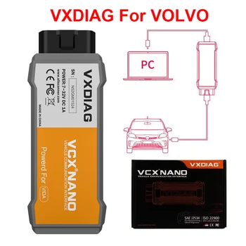 VXDIAG VCX NANO Diagnostic-tool With Multi-language For Volvo Car Diagnostic Tool Powerful Than For Volvo Vida Dice 2014D 
VXDIAG VCX NANO Diagnostic-tool With Multi-language For Volvo Car Diagnostic Tool Powerful Than For Volvo Vida Dice 2014D