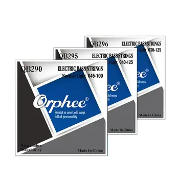 Orphee 4/5/6 String Electric Bass Strings Deep Timbre Nickel Alloy Hexagonal Core Nano Coated Electric Bass Parts Accessories
Orphee 4/5/6 String Electric Bass Strings Deep Timbre Nickel Alloy Hexagonal Core Nano Coated Electric Bass Parts Accessories