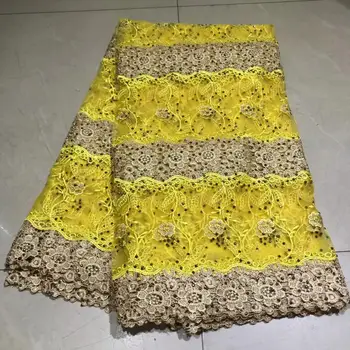 2019 Latest French Laces Fabrics High Quality Tulle African Laces Fabric For Wedding Nigerian Tulle Lace Material Yellow
2019 Latest French Laces Fabrics High Quality Tulle African Laces Fabric For Wedding Nigerian Tulle Lace Material Yellow