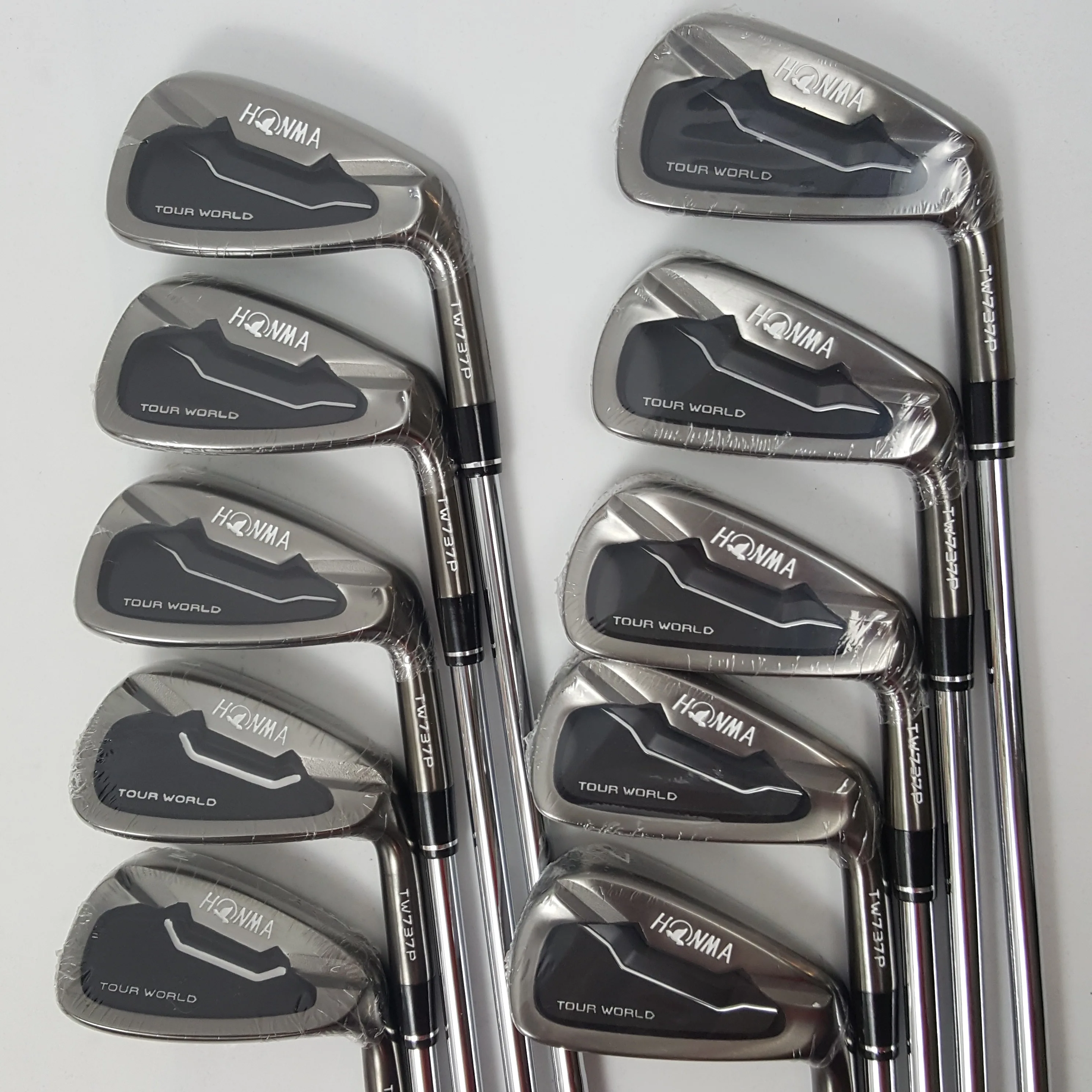 

golf club irons set HONMA Tour World TW737p iron group 4-10 w (10 PCS)Black head steel shaft R / S free shipping