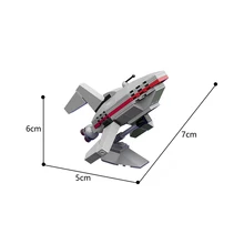 MOC Drone Future Express Planetary Express Building Block Set Airplane Brick Model Rich Imagination Educational Children's Toy
MOC Drone Future Express Planetary Express Building Block Set Airplane Brick Model Rich Imagination Educational Children's Toy